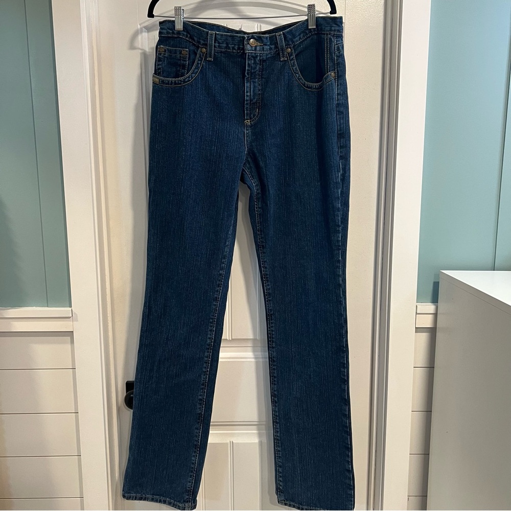 ROCKIES Natural Rise Vintage 80’s Straight‎ Leg Jeans. Size 14 XL.